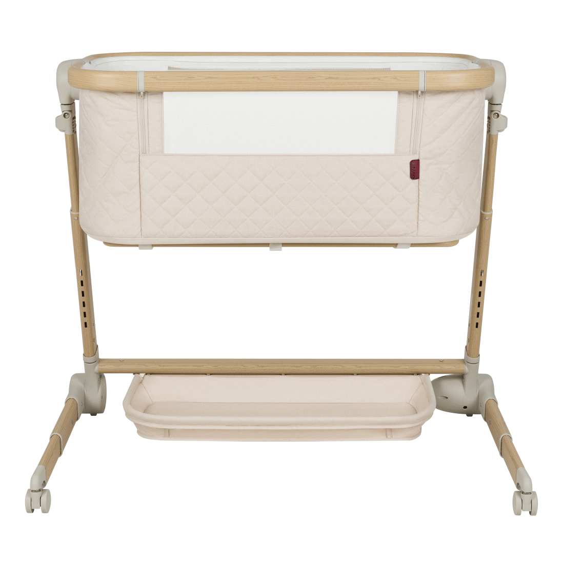 Приставная кроватка Salsa ANIM Высота люльки регулируется в 6-и положениях, для плотного прилегания к родительской кровати.